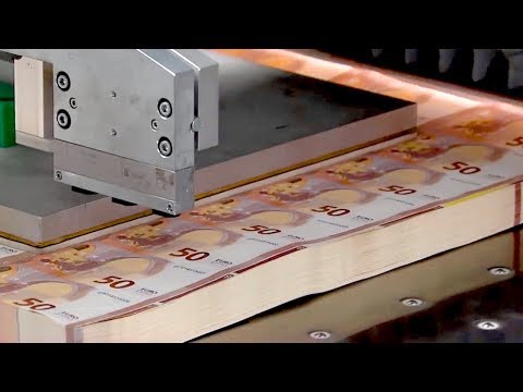   How Money Is Made Making Of The New 50 Euro