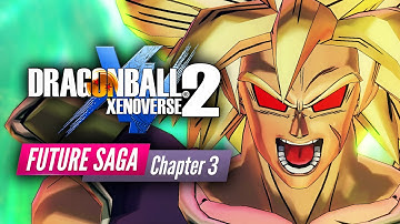 *NEW* DLC 20 SUPER SAIYAN RAGE TRANSFORMATION! - Dragon Ball Xenoverse 2 - Future Saga Chapter 3