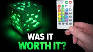 Glowing Ore Cube… Was It Worth 8 Hours?