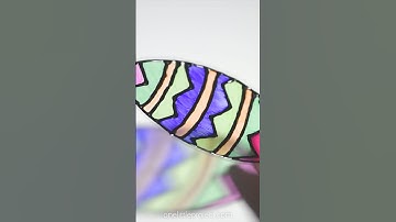 "Stained Glass" Easter Eggs🥚🎨☀️