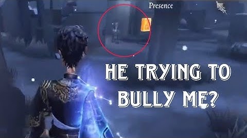 Exit gate already open and he still stay there | IDENTITY V