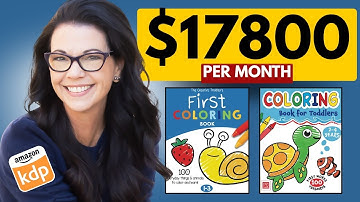 Hoe maak je een bestseller voor kinderkleurboeken voor Amazon KDP | Stapsgewijze handleiding