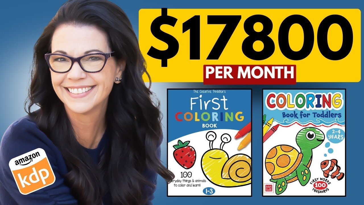 Как создать детскую раскраску-бестселлер для Amazon KDP | Пошаговое руководство