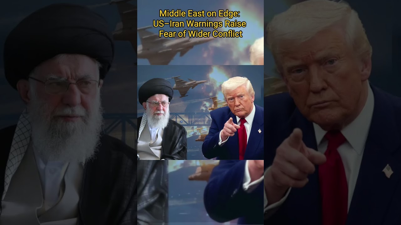Middle East on Edge: US–Iran Warnings Raise Fear of Wider Conflict