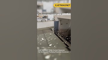 Eddy Current Separator for Sorting and Purifying Shredded Aluminum