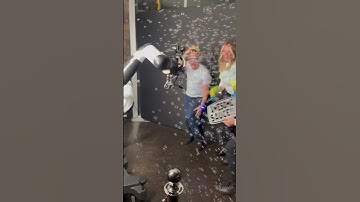 New GlamBot industrial robotic arm SloMo Video Experience by Interactive Dallas. #brandactivation
