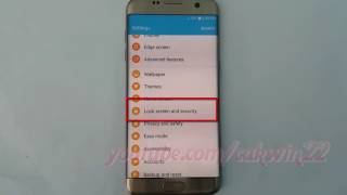 Samsung Galaxy S7 Edge : How to Enable or Disable Lock SIM card (Android Marshmallow)