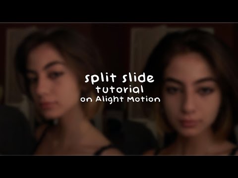 Split Slide Tutorial ||Alight Motion
