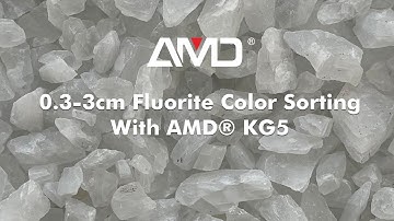AMD® KG series  | Fluorite Color Sorting | Ore Sorting Machine