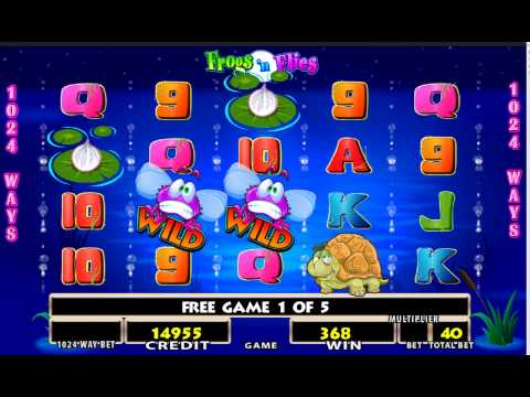 Frogs and flies slots