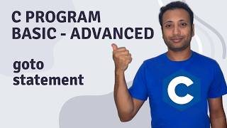 C Program English Tutorial 61 : goto statement