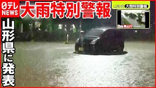 【大雨】山形県に「大雨特別警報」…最上川“氾濫”の恐れも  新潟県「三面ダム」で緊急放流