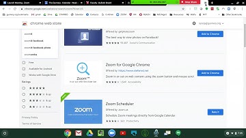 Installing the Zoom Chrome Extension