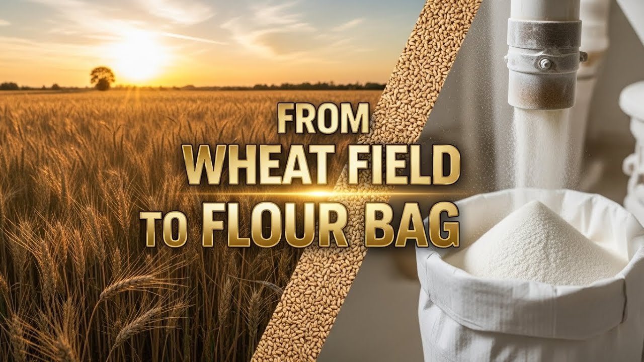 From Wheat Field to Flour Bag | Complete Flour Making Process Explained Documentary