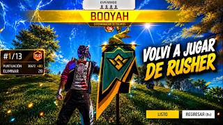 ASI JUEGA UN EX RUSHER PROFESIONAL DE EMULADOR 😰 | DE ORO A TOP GLOBAL #19🔥 | FREE FIRE ☠️