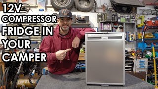 HOW TO PROFESSIONALLY FIT A FRIDGE INTO YOUR CAMPER. Waeco CRX 50