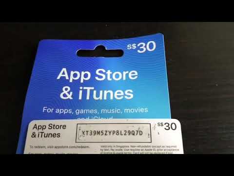 Unredeemed Apple Gift Card Code Free