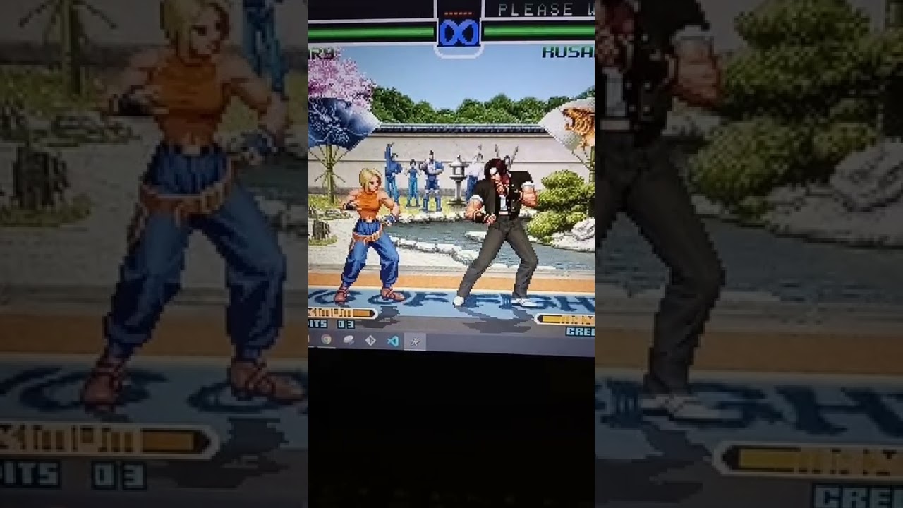 KOF 2002 - Blue Mary tech #2