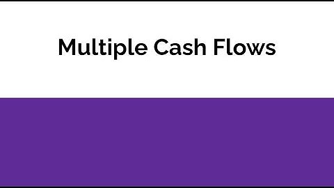 Multiple Cash Flows