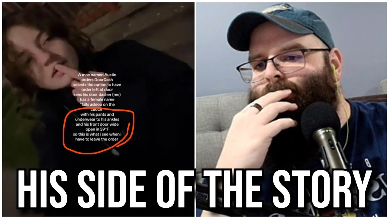 The  DoorDash sleeper  shares his side of the story video