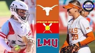 #5 Texas vs LMU Highlights | 2024 College Softball Highlights