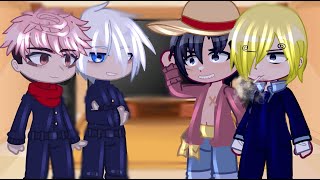 Jujutsu Kaisen React To One Piece // Gacha Club