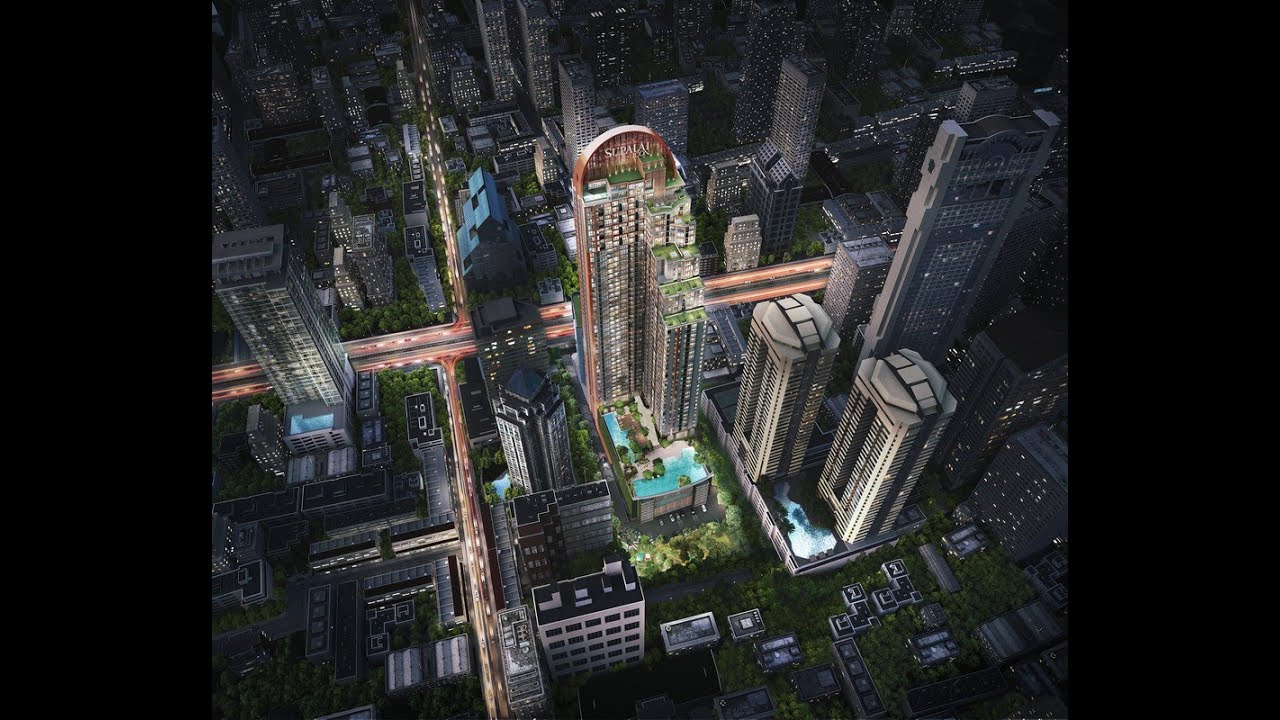 Newly Completed Ultra Luxury Mixed Use High-Rise Condo in Sathorn Central Business District, Bangkok