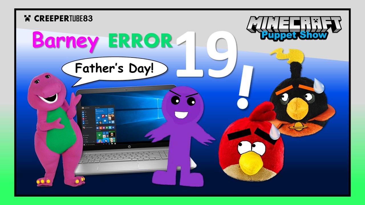 [CT83] Barney Error 19 | MinecraftPuppetShow