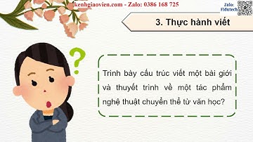 Giáo án PowerPoint CĐ 2 P2 Viết bài phân tích, giới thiệu ... | GA điện tử chuyên đề Ngữ văn 12 KNTT