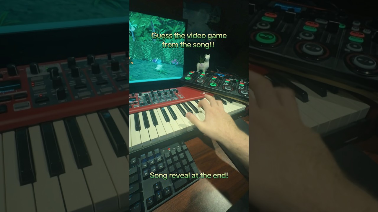 THE GROOVIEST JUNGLE SONG IN MARIO? 🎹 Guess the game!