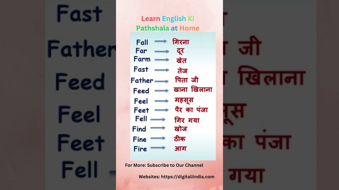 Fell Meaning In Hindi englishvocabulary vocabulary vocabularywords Fell Meaning In Hindi englishvocabulary vocabulary vocabularywords