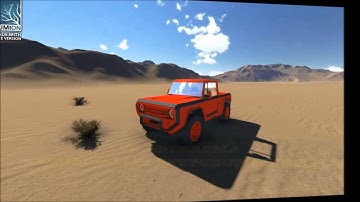LUMION ANIMATION VIDEO - JEEP IN THE DESERT