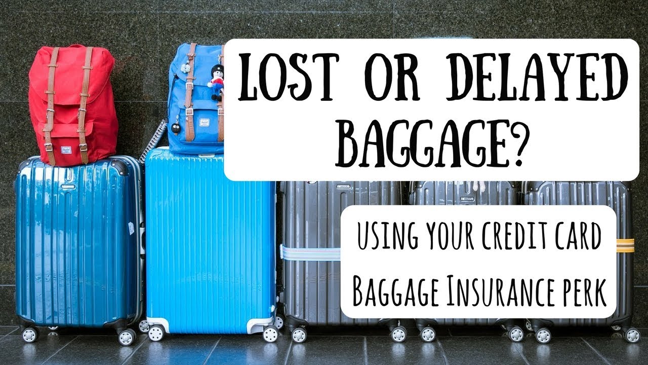bcaa travel insurance lost luggage