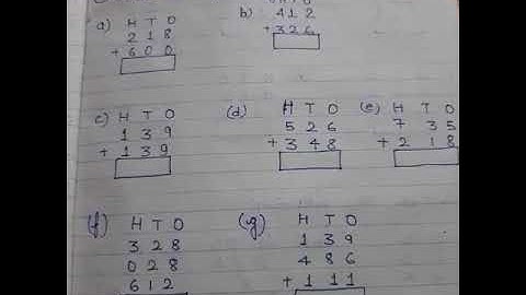 Class 2 Maths Addition