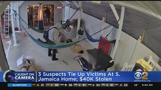 3 Suspects Tie Up Victims, Steal $40,000 From Home In Queens