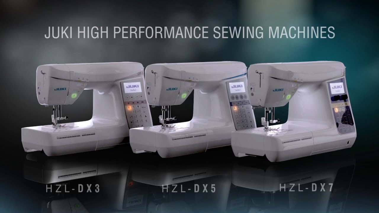 JUKI.EU HZLDX3DX5DX7 YouTube