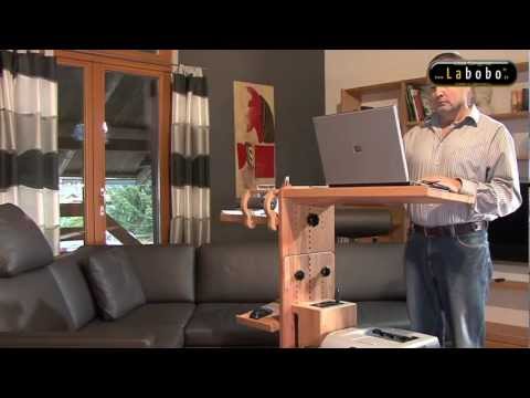 Der erste mobile, individuell ergonomisch gestaltbare laptoptisch ...