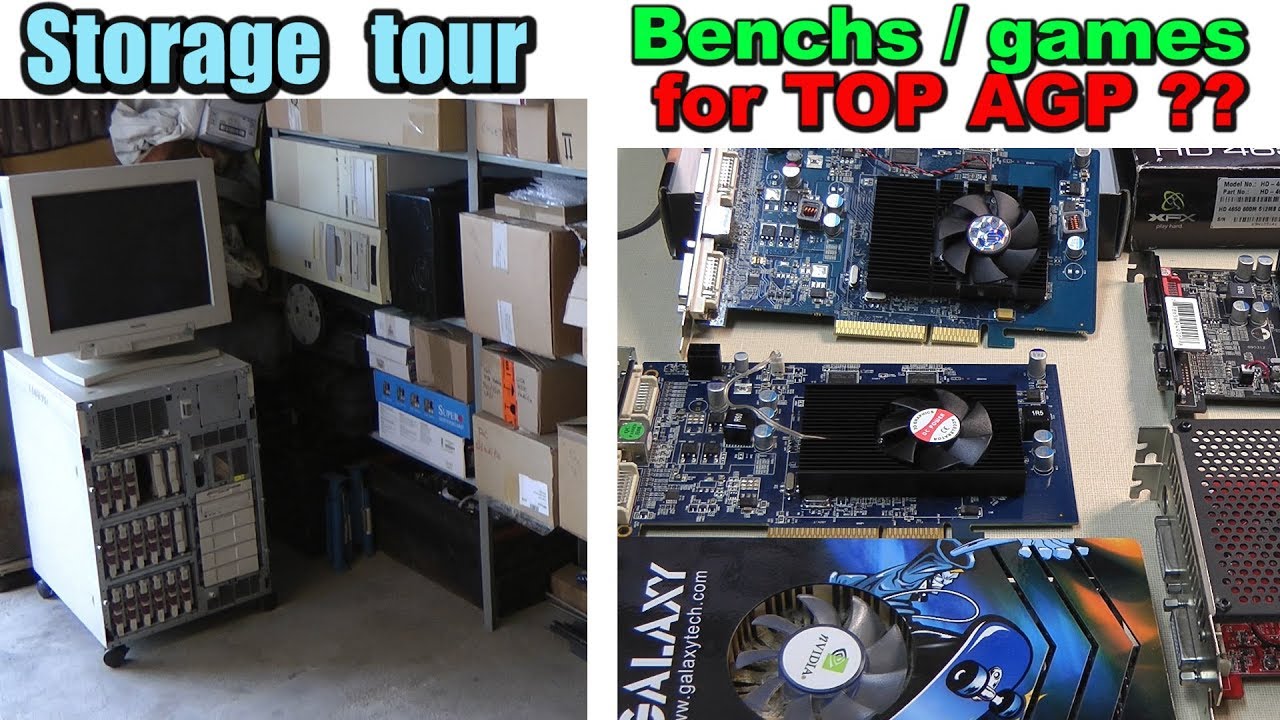  Update Storage tour + benchs / games for fastest AGP cards? - RETRO Hardware