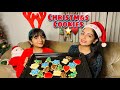 Christmas Special Cookies 🍪 🎄♥️ | Ishaani Krishna | Hansika Krishna.