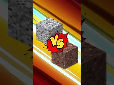 Le CLASH des blocs sur Minecraft #shorts