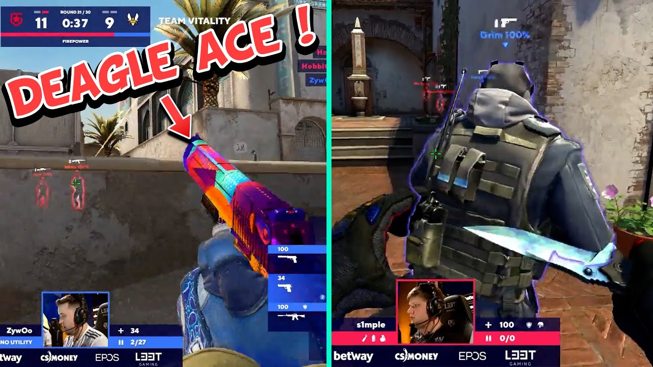 zywOo DEAGLE ACE ! S1MPLE HUMILIATES GRIM, STEWIE2K BREAKS S1MPLE's MOUSE - CSGO TWITCH CLIPS