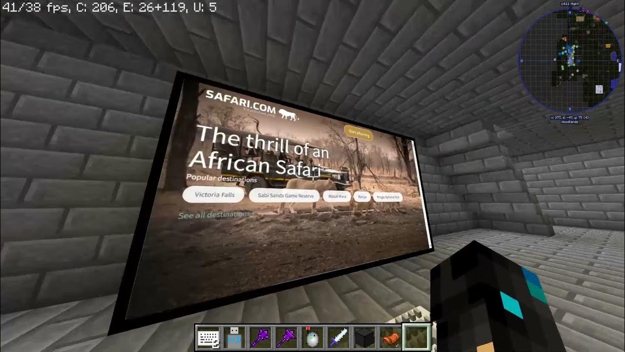 Mod web displays mod minecraft youtube