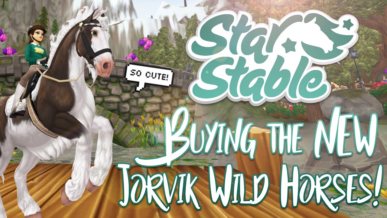 Buying the BRAND-NEW Jorvik Wild Horses! | Star Stable Updates