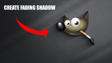 This Fading Shadow Trick in GIMP Will Blow Your Mind! | Easy Logo Shadow Effect Tutorial