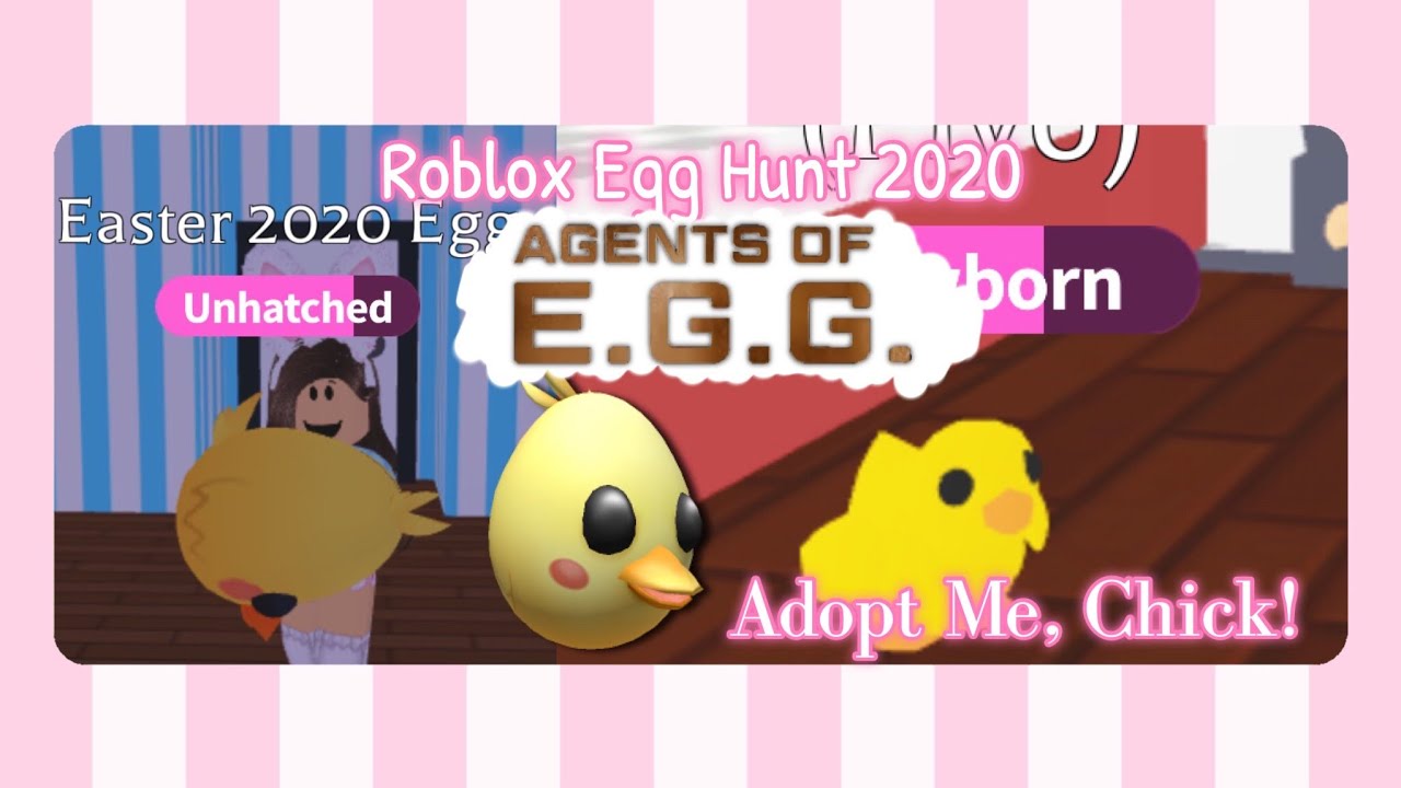 Adopt Me Getting The Adopt Me Chick Egg For The 2020 Roblox Egg Hunt Youtube - how to get the adopt me chick egg adopt me roblox egg hunt 2020 youtube