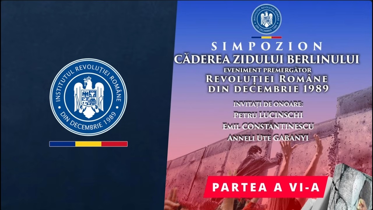 CĂDEREA ZIDULUI BERLINULUI, EVENIMENT PREMERGĂTOR REVOLUȚIEI ROMÂNE DIN DECEMBRIE 1989 / P. A VI-A