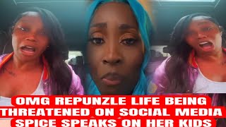 Dancehall Personality Repunzle Says She Fevrs For Her Svfety Omg SPICE SPEAKS ON HER Kids