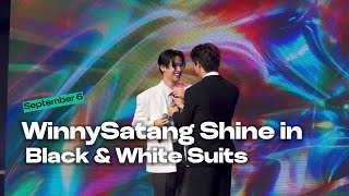 WinnySatang Shine in Black & White Suits | Praew Charity 2025
