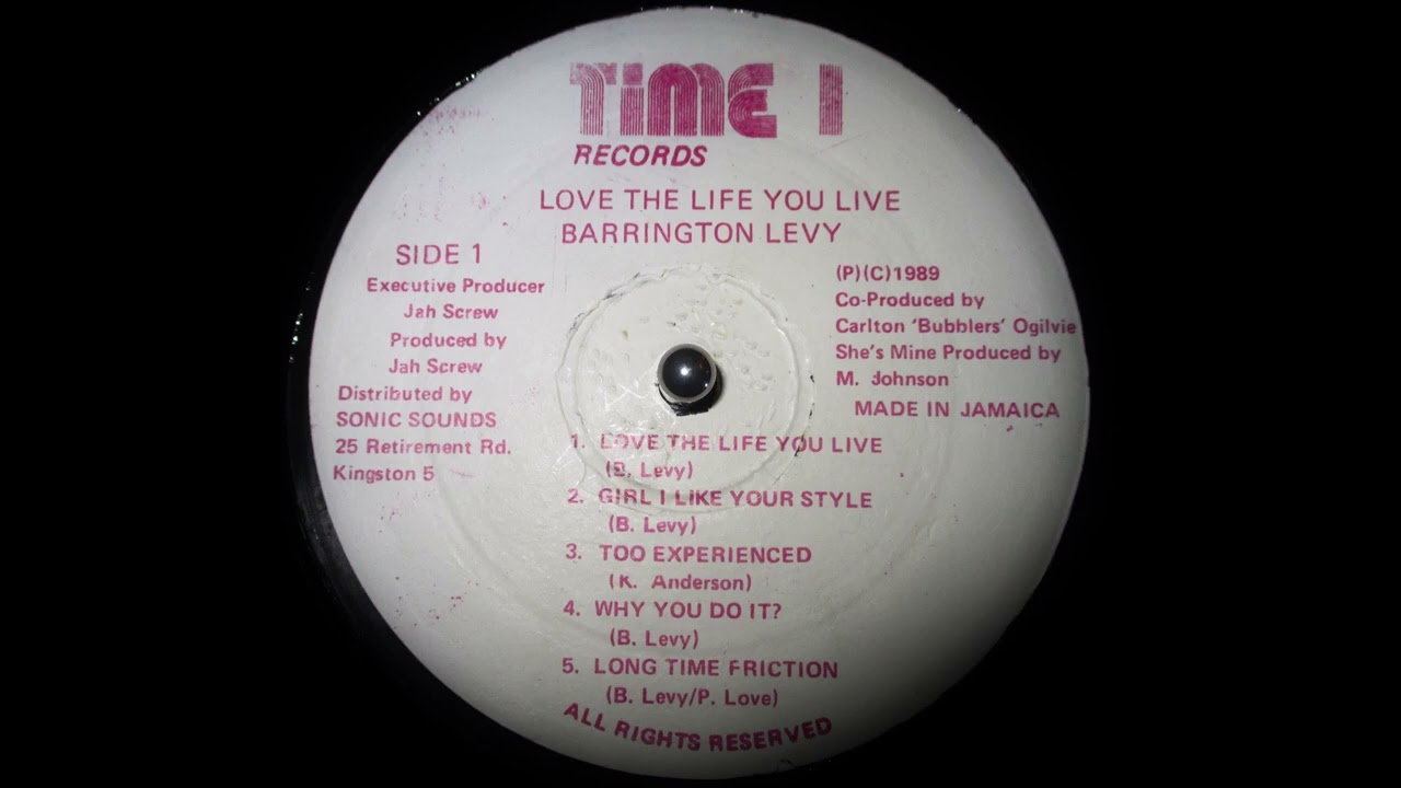 Barrington Levy - Love The Life You Live