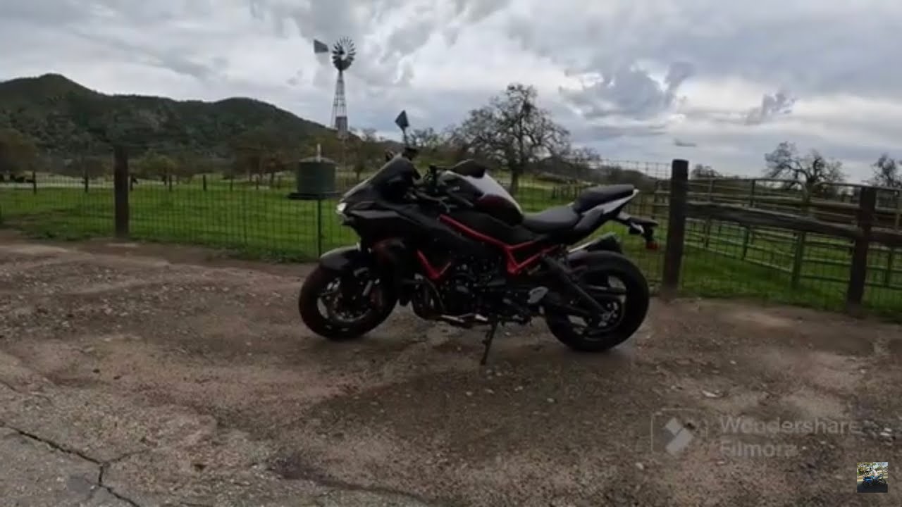 My Kawasaki ZH2 Red | So Fun to Ride But Scary #motorcycle #genrider ...